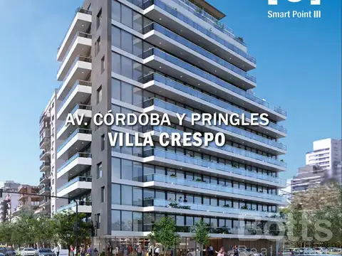 VENTA 4 AMBIENTES TERRAZA 128 MTS - AMENITIES PREMIUM - SMART POINT III - VILLA CRESPO