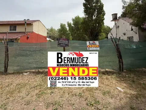Venta En Pozo Deptos De 3 Ambientes En Mar Del Tuyu Calle 87 Entre 5 Y 6 