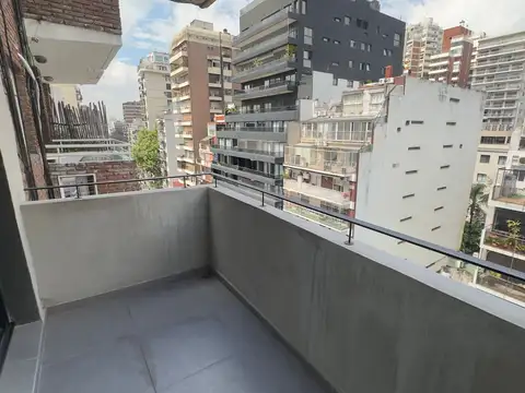 Monoambiente con balco y amenities en las cañitas