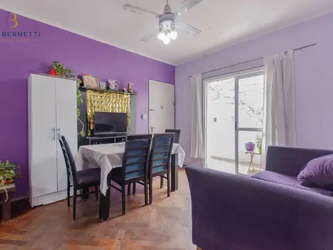 Departamento 3 Ambientes amplios con balcón - Barrio Gral. San Martín -