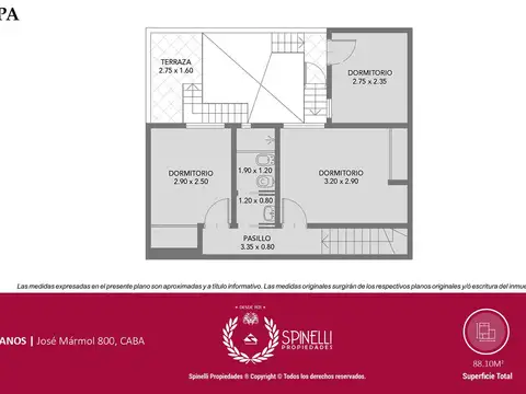 Depto Tipo Casa en Venta de 3 dormitorios