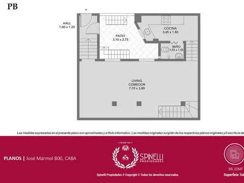 Depto Tipo Casa en Venta de 4 ambientes