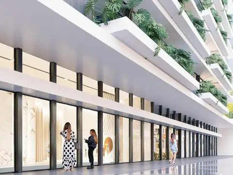 Departamento 2 ambientes con 2 baños