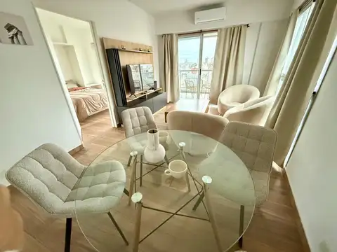 Alquiler 2 ambientes amoblado -Apto profesional.