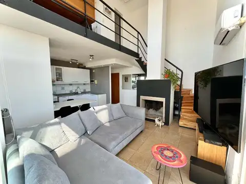 Venta Depto loft Tigre balcón aterrazado parrilla