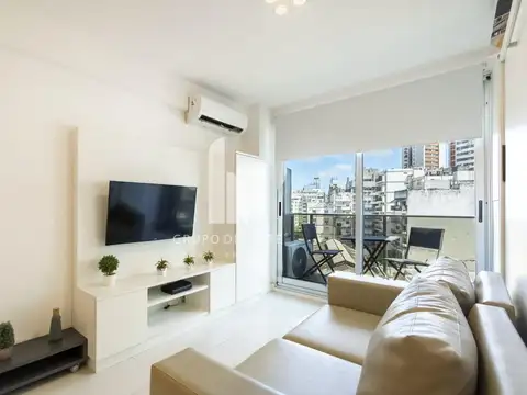 Departamento Monoambiente con 1 baño