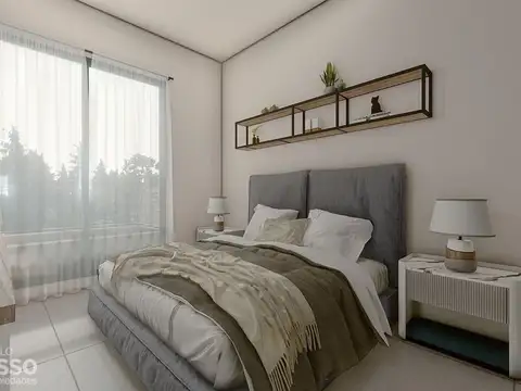 Departamento 2 ambientes con 1 baño