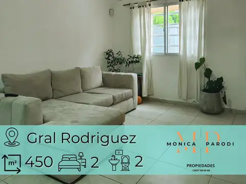 CASA CON PILETA EN VENTA EN GENERAL RODRIGUEZ