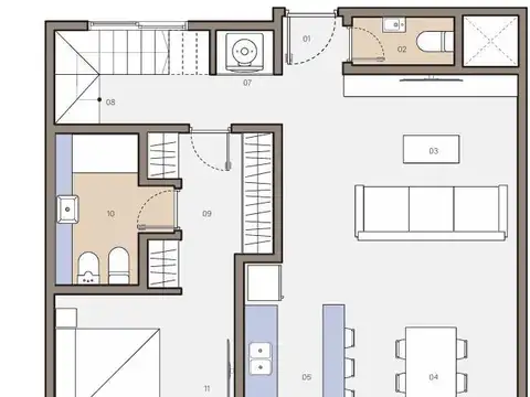 Departamento en Venta en Haedo Norte, USD 244.000