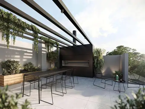 Venta departamento 4 ambientes en dúplex con parrilla y terraza en Haedo.