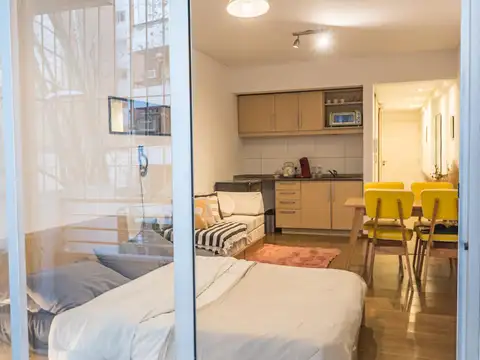 Venta de Monoambiente en Palermo con balcón. Apto Crédito y Apto Profesional.  MUY BUENA PROPIEDAD!