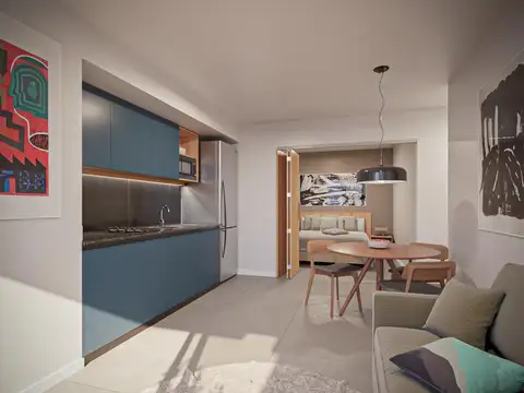 Av Francia 97 Piso 1. 1 dorm depto B