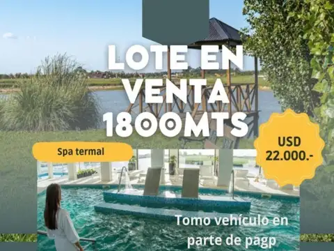 Excelente Lote 1.800 m2 En  EL MIRADOR CLUB DE CAMPO