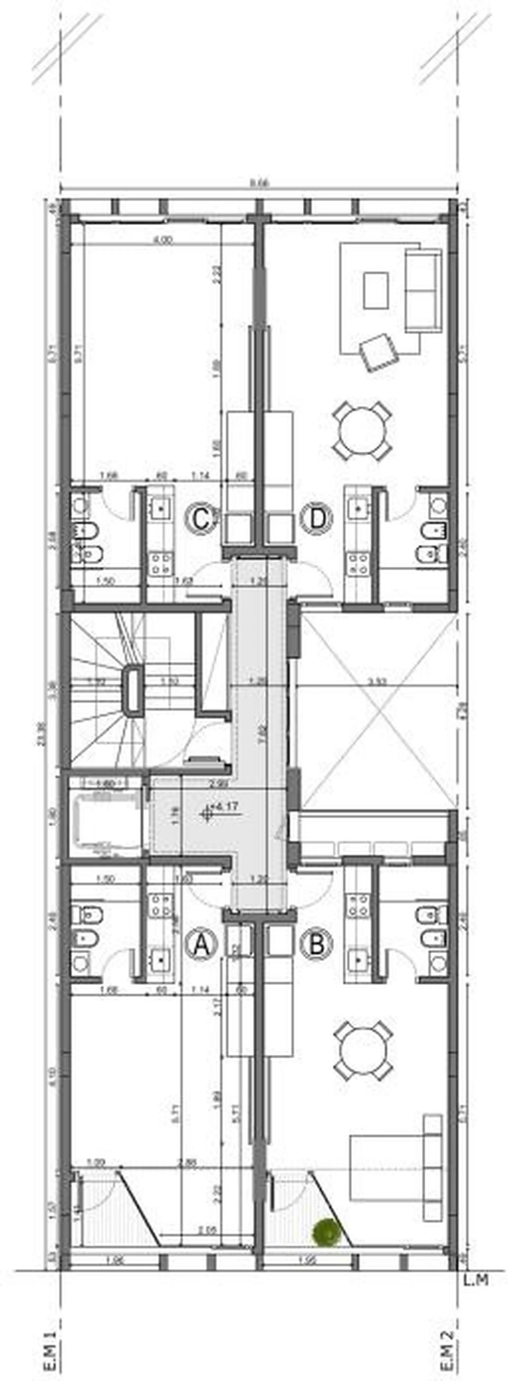 Departamento Bonjo 10 Zona paseo Aldrey