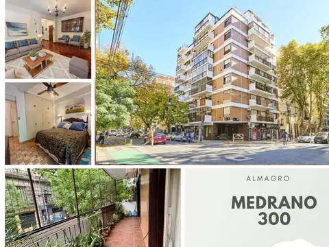 DEPARTAMENTO 4 AMBIENTES ALMAGRO CON BALCON