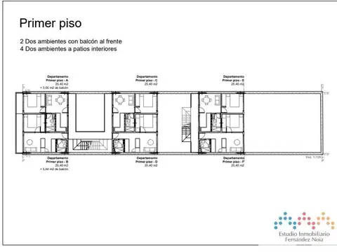 Departamento en Venta de 1 dormitorio