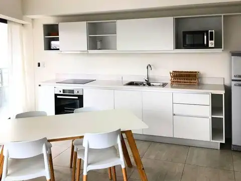 Departamento 2 ambientes con 2 baños