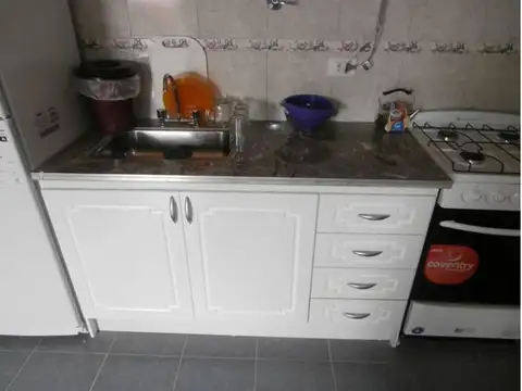 Departamento 2 ambientes con 1 baño