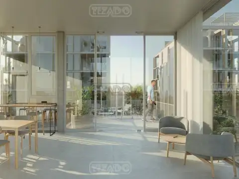 Departamento 2 ambientes con 1 baño