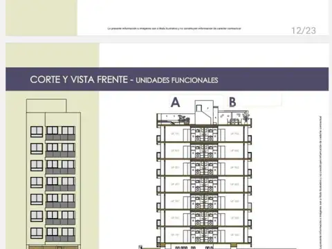 Departamento en Venta de 2 ambientes