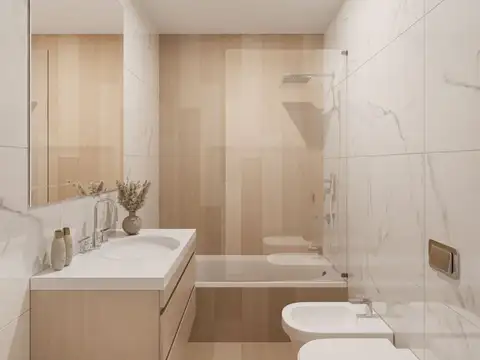 Departamento 2 ambientes con 1 baño