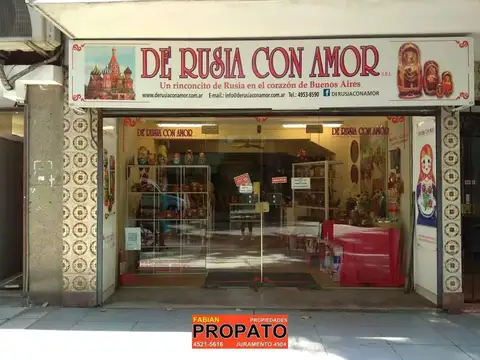 Local comercial a la calle de 130m² y 4.50mts de frente con sótano, cocina y dos baños!