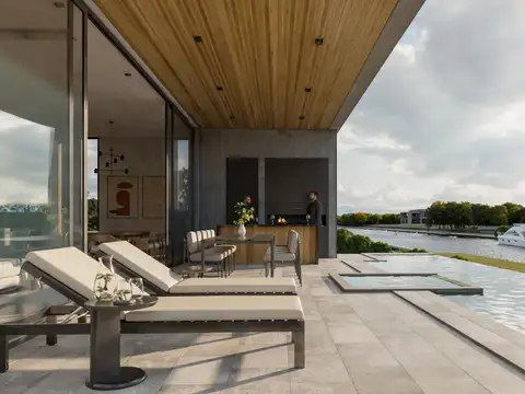 Casa en Venta 6 Ambientes en Barrio El Yacht Nordelta al Río (Avance 99%) con Financiacion.