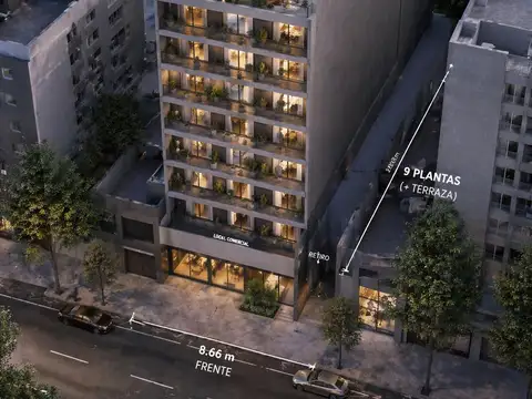 Terreno en Caballito con PLANOS APROBADOS! 1250m2 vendibles