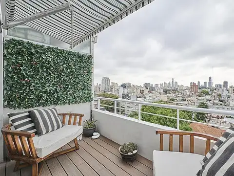 Departamento 2 ambientes Luminoso Impecable con balcon terraza y amenities en Barracas