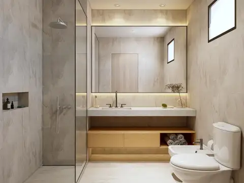 Departamento 2 ambientes con 1 baño