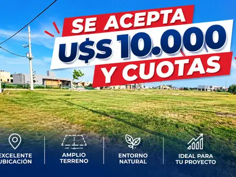 VENTA LOTE Fincas de San Vicente