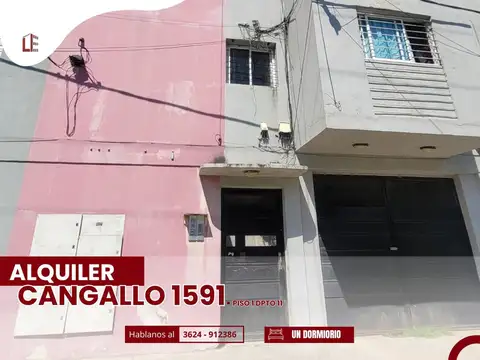 Departamento 1 dormitorio en Cangallo 1591 | Bajas expensas