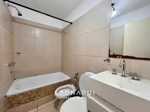 Departamento 2 ambientes con 1 baño