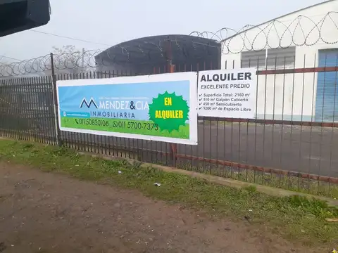 Exelente oportunidad Galpón en alquiler 
