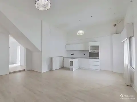 Depto Tipo Casa 3 ambientes con 2 baños