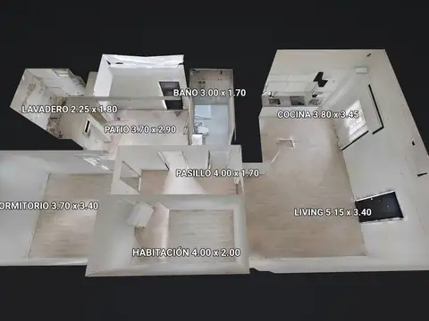 Depto Tipo Casa en Venta en Villa Lugano, USD 79.900