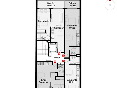 Departamento en Venta en Rosario, USD 54.400