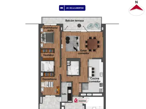 Departamento en Venta en Centro, USD 460.000