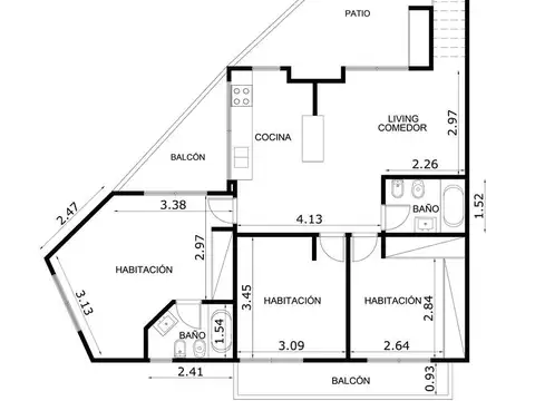 Depto Tipo Casa en Venta con 1 cocheras
