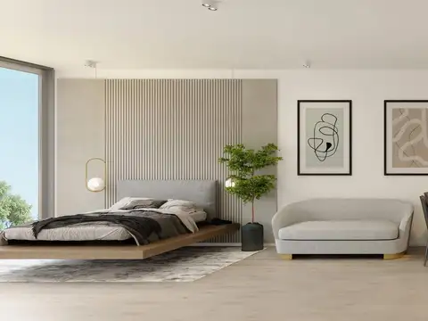 Departamento Monoambiente con 1 baño