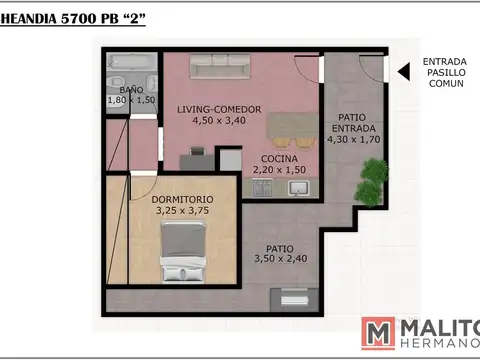 Echeandia 5700 , Piso PB