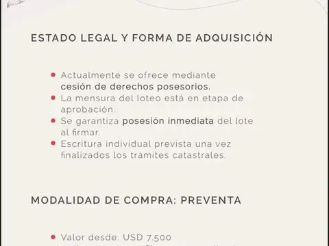 Terreno en Venta de 500,0 m2