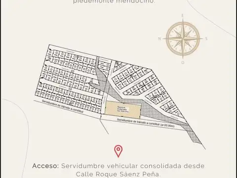 VENTA LOTES VERTIENTES DEL PEDEMONTE "VIENTOS DEL ALMA"