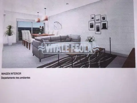 Departamento en Venta de 3 ambientes