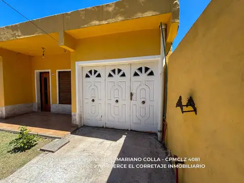 Casa 3 ambientes con 1 baño