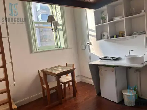 Departamento Monoambiente con 1 baño