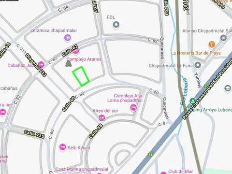 Terreno en Venta de 1382,0 m2