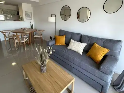 Departamento 2 ambientes con 2 baños