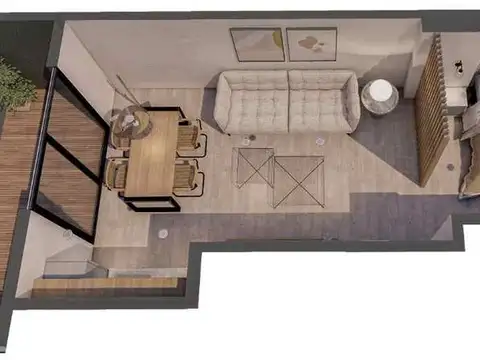 Departamento en Venta de Monoambiente