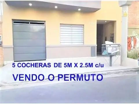 COCHERA VENDO O PERMUTO POR VEHICULO